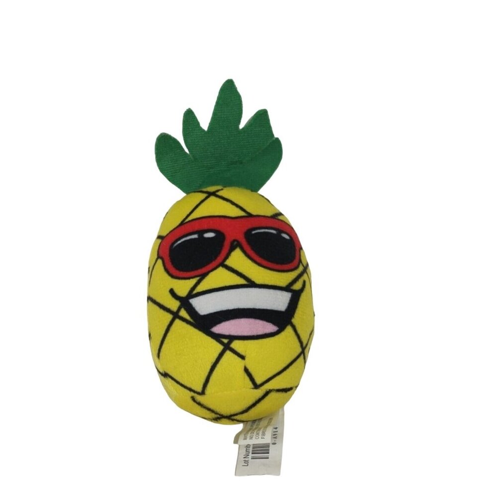 Classic Toy Co Pineapple With Sunglasses Plush Stuffed Animal Ages 3 & Up 6.5 in